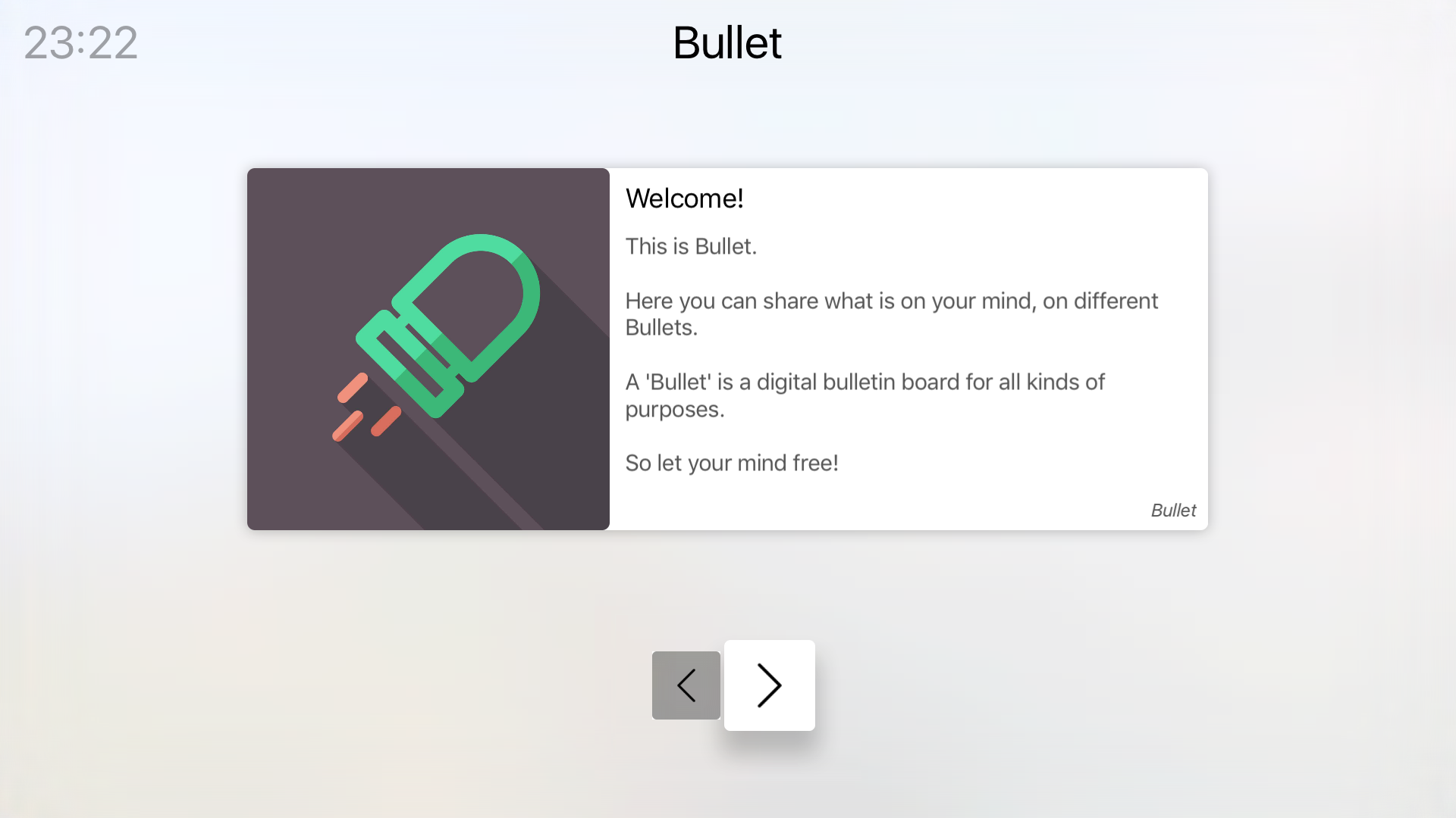 Bulletin Board for tvOS