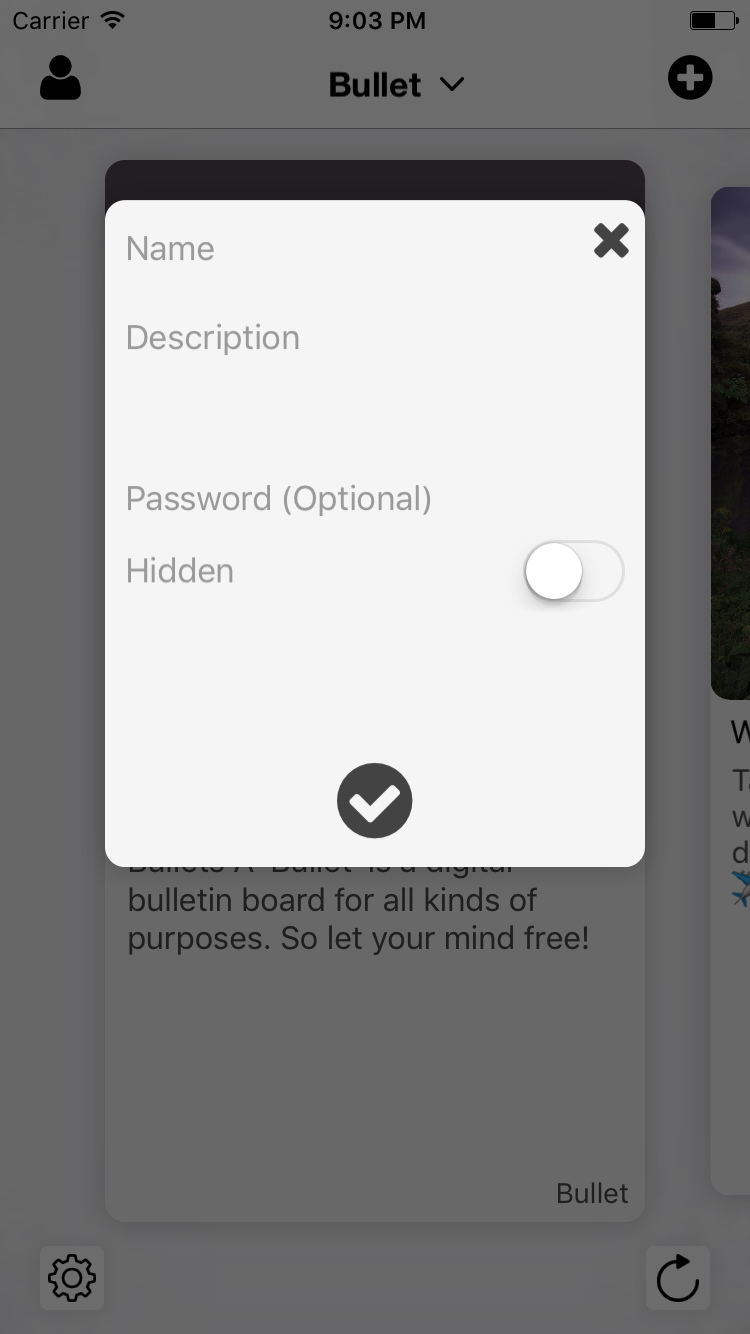 Bulletin Board for iOS